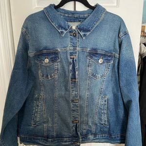 Denim Torrid jacket, size 4